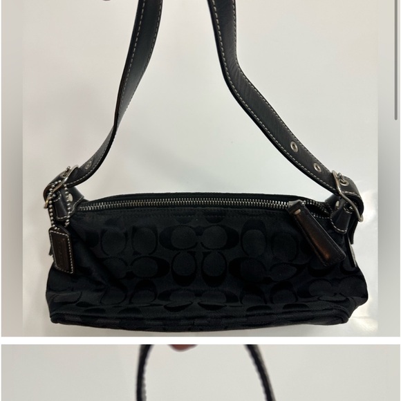 Coach Small Monogram Canvas Handbag - Picture 3 of 6